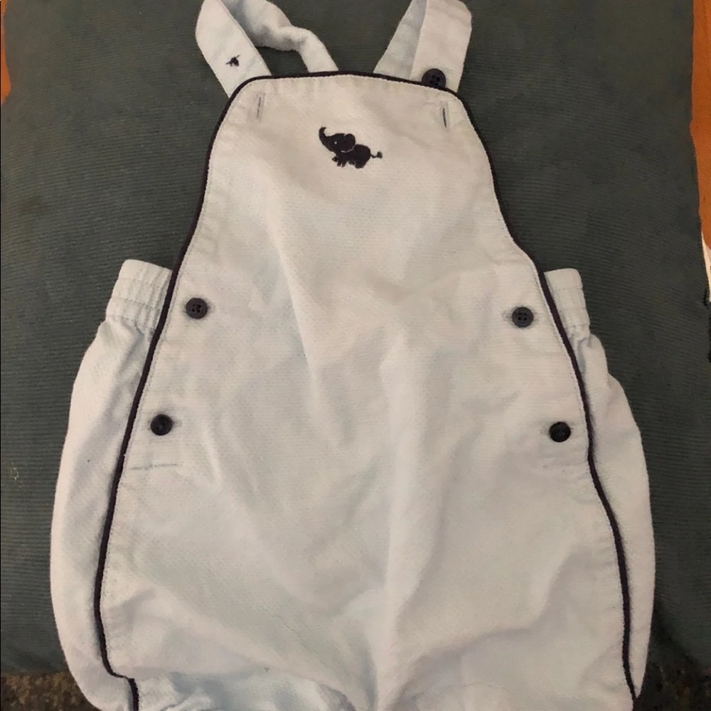 Adorable baby boy Janie and Jack Romper